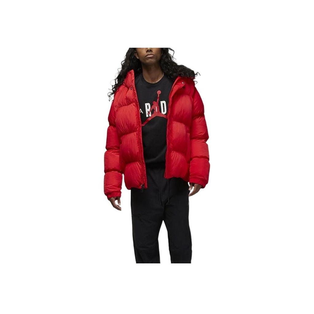 Jordan Logo Print Loose Breathable Crew Neck Pullover Short Sleeve American Retro Drop Shoulder T-Shirt Men Tops Black DV1446-010