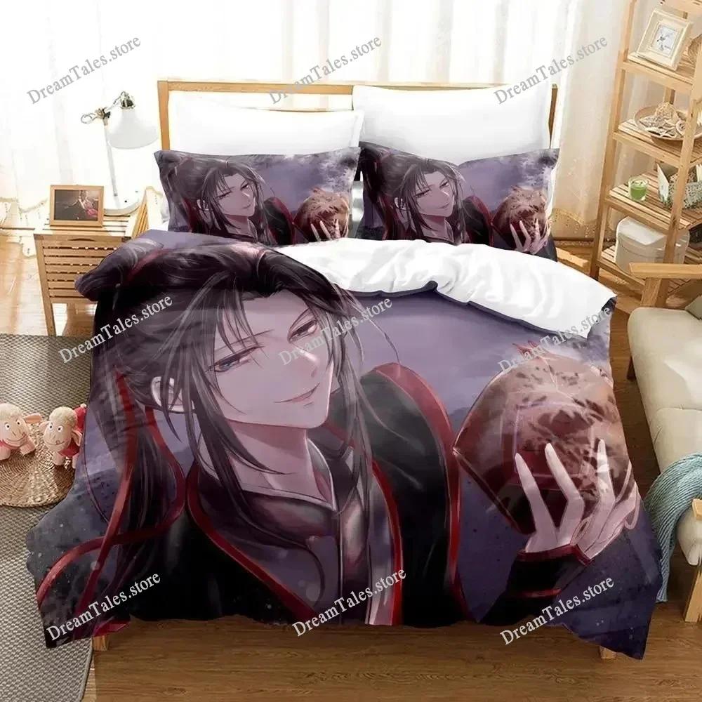 New Mo Dao Zu Shi The Grandmaster of Demonic Cultivation Bedding Set Anime Set Adult Kid Bedroom Duvet Cover Sets Luxury Gift741