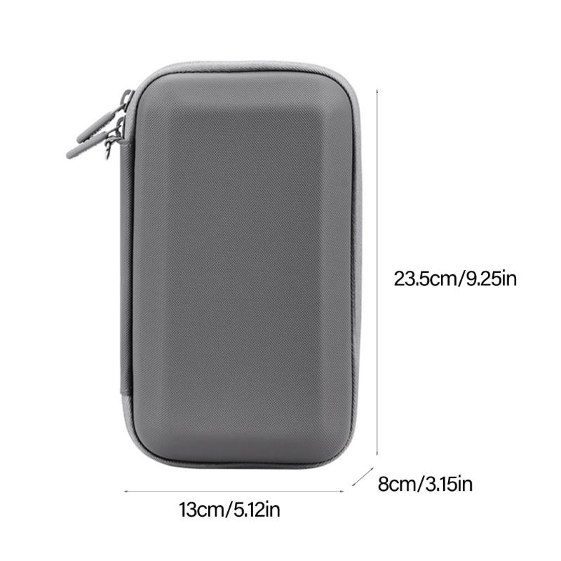 Protective Carrying Case  for Mobile 7P/7 Handheld Stabilizers with Soft Lining and Mesh Pocket for Accessories