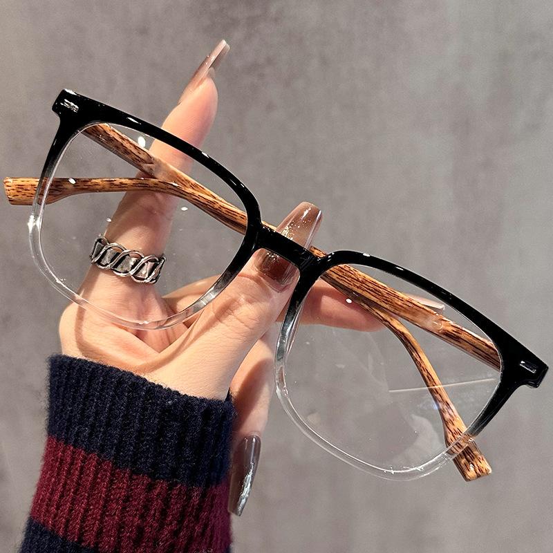 Transparent Computer Glasses Frame Women Men Anti Blue Light Square Eyewear Blocking Glasses Optical Spectacle Eyeglass