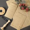 45Pcs Retro English Bouquet Kraft Wrapping Paper Gift Decorative Paper  Wedding Decoration