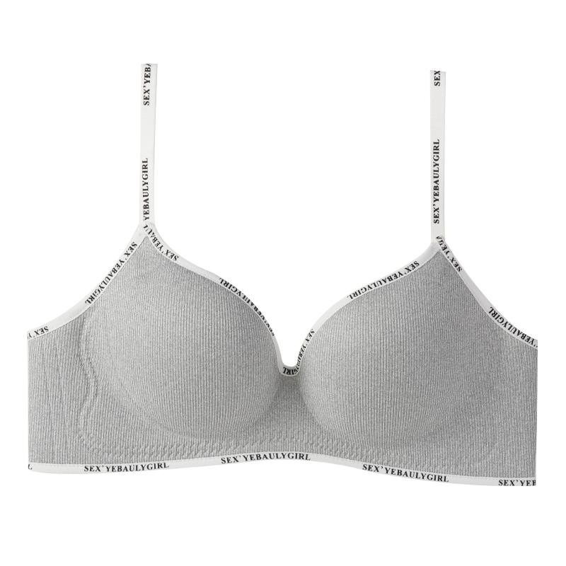 Girls Thick Sponge Cup Bra Push Up Soft Cotton Underwear Women Seamless Lingerie Female Wireless Bralette