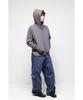 Hatchingroom Rough Hoodie Slub Graphite