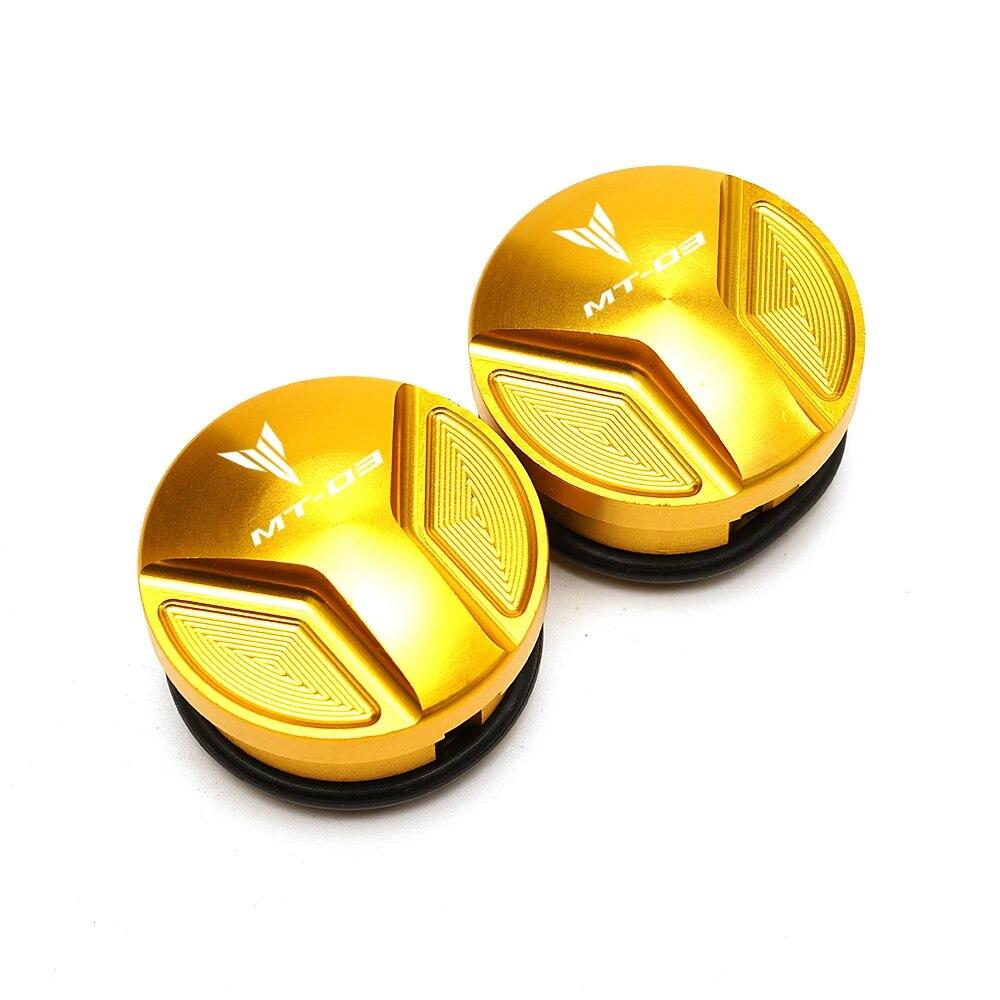 CNC Aluminum Motorcycle Frame Hole Cover Protective Cap For Yamaha Yzf R3 MT03 MT-03 2018    2022 2023
