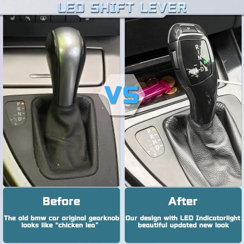 LED Gear Shift Knob for BMW E46 E90 E60 E87 E89 E91 E92 E93 316i 318i 320d 320i 323i 328i 330i