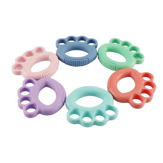 

6 шт., усилитель рукоятки, тренажер для пальцев, эргономичное кольцо для силового тренинга, артрит, терапия для рук, реабилитационное оборудование для тренировок 6pcs