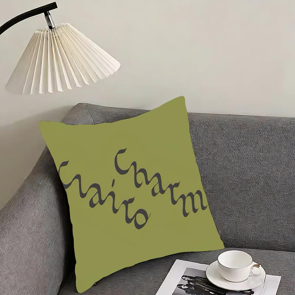 Charm Singer C-Clairo Cushion Cover Pillowcase Ultra Soft Skin Friendly Fabric Cloud Like Comfort & Concealed Zipper