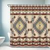 Aztec Tribal Shower Curtain - Anti-Mold, Waterproof Bathroom Decor, Unique Gift, Stylish Design, Durable