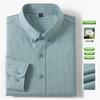 New 100% Pure Cotton Striped Shirt For Men's Long Sleeve Casual Regular Fit Soft Comfortable Business Social Shirts Men Clothing