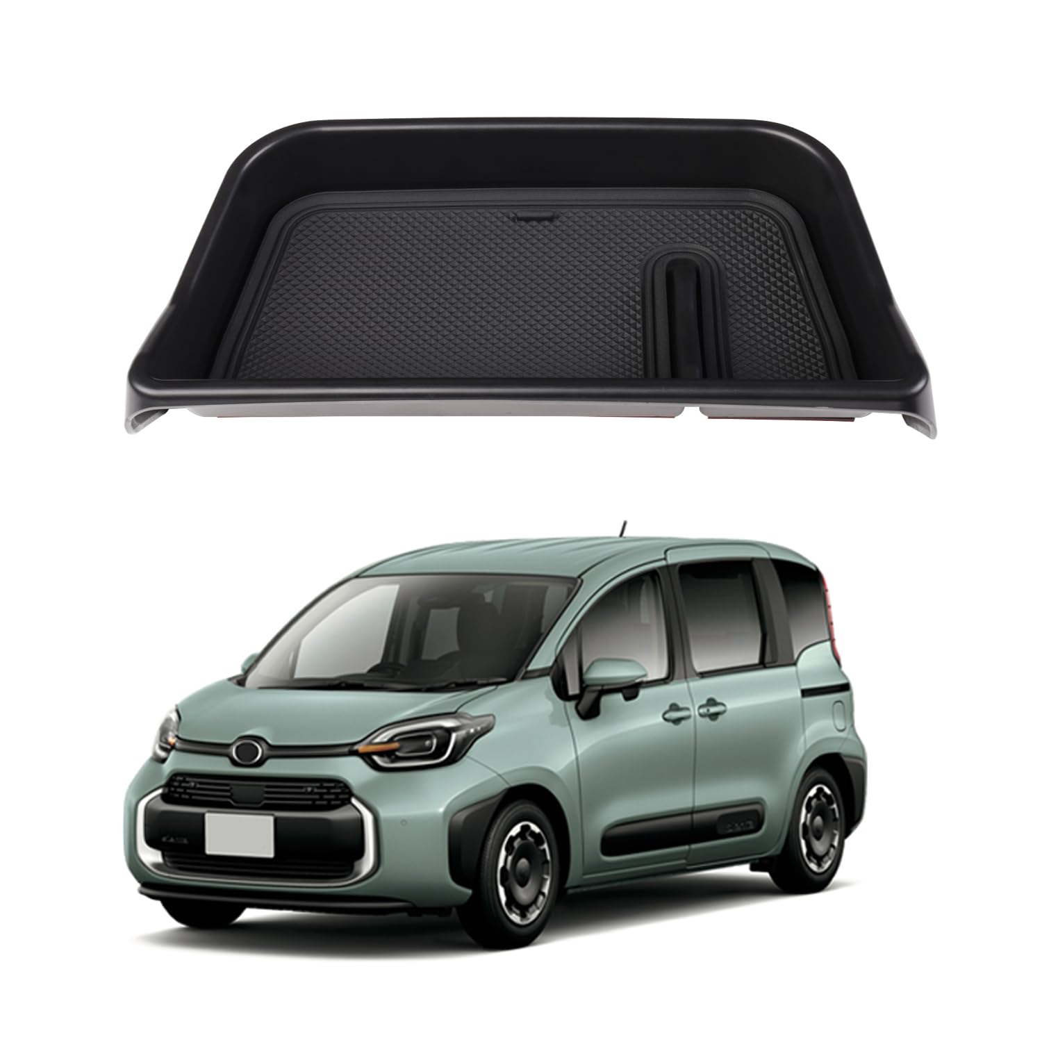 

Auto Spec Toyota New Sienta 10 Приборная панель Бензиновый автомобиль 2022 3D Хранение мелких предметов Интерьер Резина Легкое хранение Прямая поставка от производителя с Sienta 10