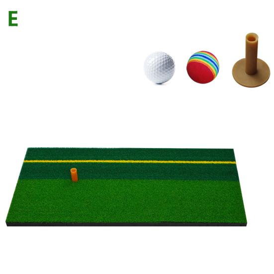 Golf Mat Training Practice Hitting Faux Turf Grass Pad Indoor Exercise Cushion