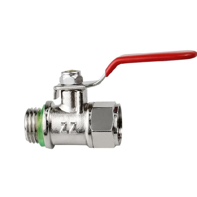 Female And Male Thread  Valves Stainless Steel Handle   Valves Water Gas Oil Switch Fitting Adapter Easy To Use