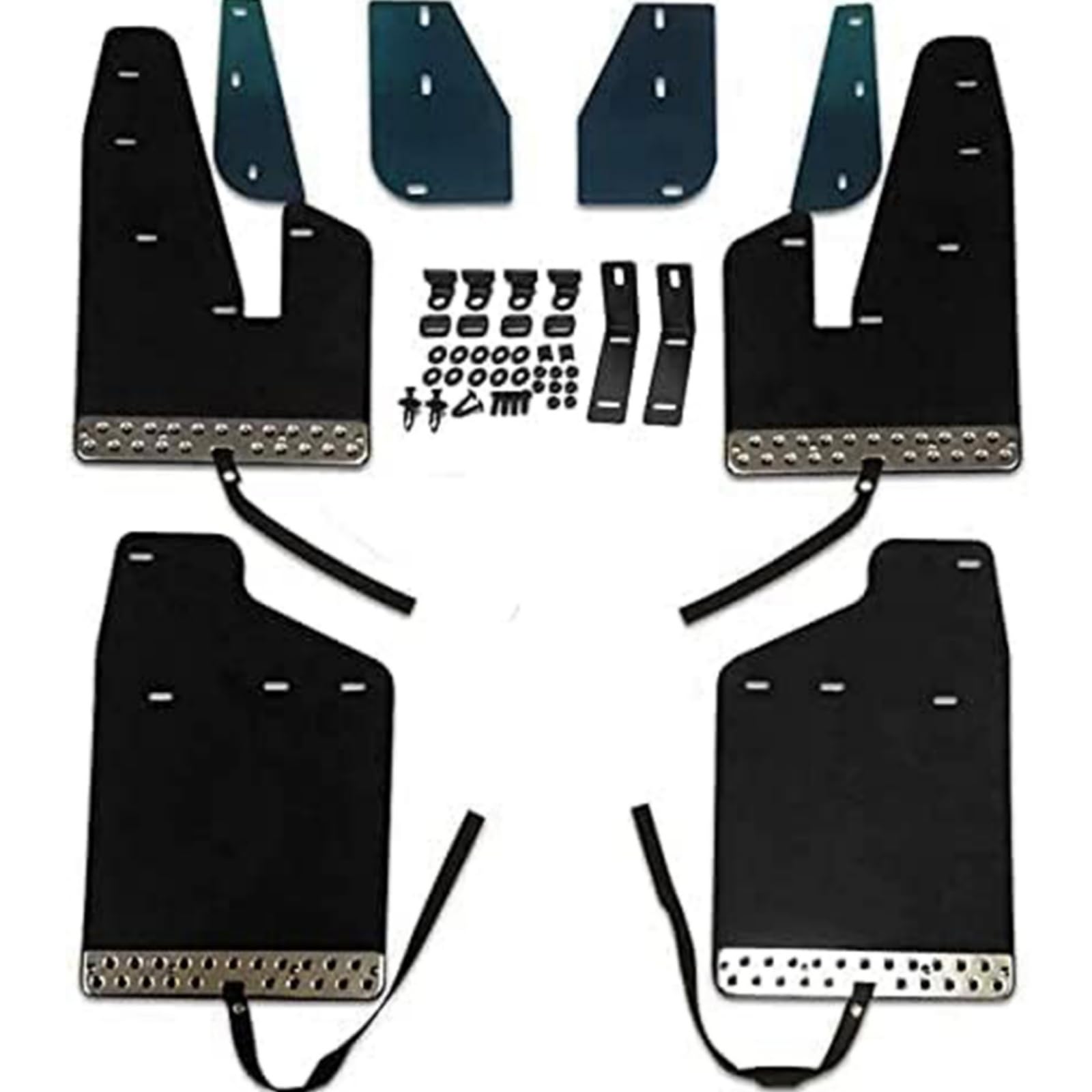 

Брызговики JXCARSIOJP из ЭВА-смолы с ремнями для Delica Full январь 2007 - февраль 2019 D5, Внедорожный дизайн, Комплект, Красный, - (черный) чёрный