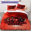 PFC CSKA Sofia Pattern Bedding Uilt Set Uilt Cover Pillowcase Home Decoration Birthday Gift (1 * Duvet Cover + 2 * Pillowcase Without Core)