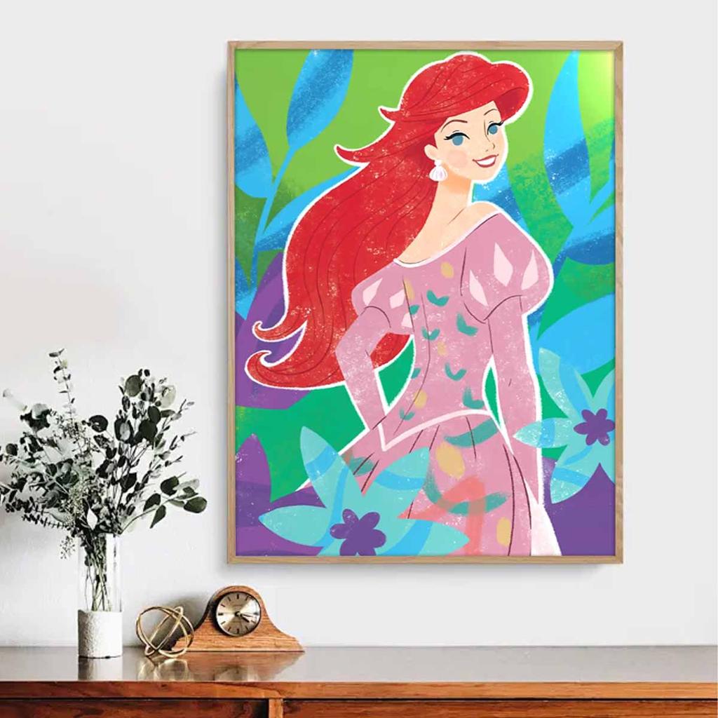 Full Round Diamond Painting Lovely Woman Art Rhinestone Picture Mosaic DIY 5D Cross Stitch Embroidery Home Decoration