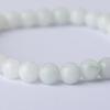 15cm White Itoigawa Natural Jadeite Japanese National Jomon Power Stone Jadeite Workshop Special Paulownia Wood Quality Guarantee ABR0900 (6mm Beads,