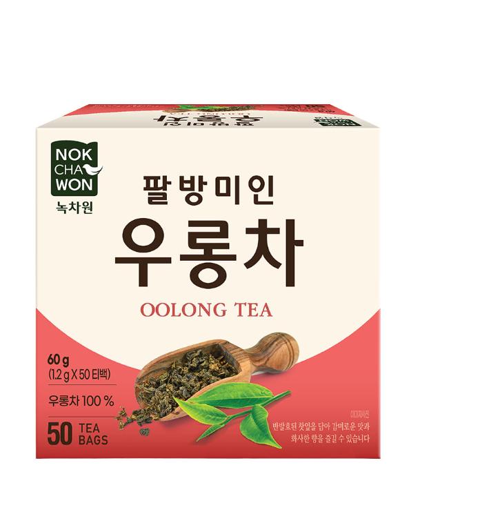 NOKCHAWON All-Round Oolong Tea 50 Tea Bags – Smooth & Aromatic Oolong Tea 1 box