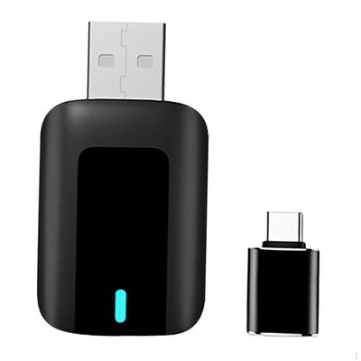 2 In 1 Wired To Wireless Adapter Dongle Automotive Accessories Plug and Play