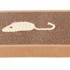 Cat Scratcher Pad Thicken Corrugated Paper Scratch Resistant Interactive Kitten Scratching Board