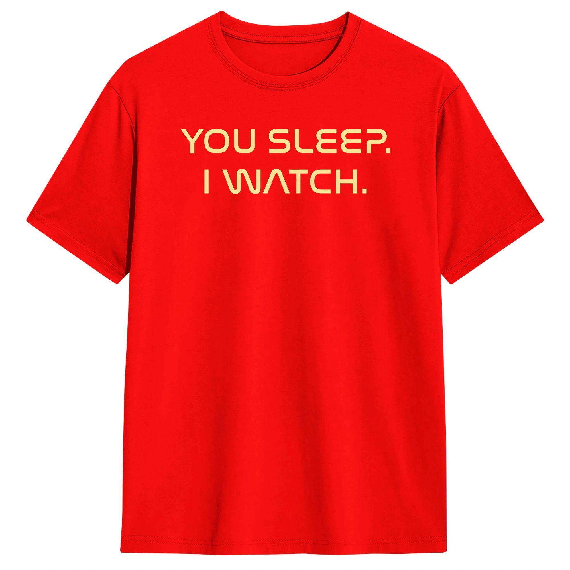 Project Hail Mary You Sleep I Watch TShirt Summer Cotton T Shirts For Unisexs Casual Tshirt ShortSleeved Vintage Tops S