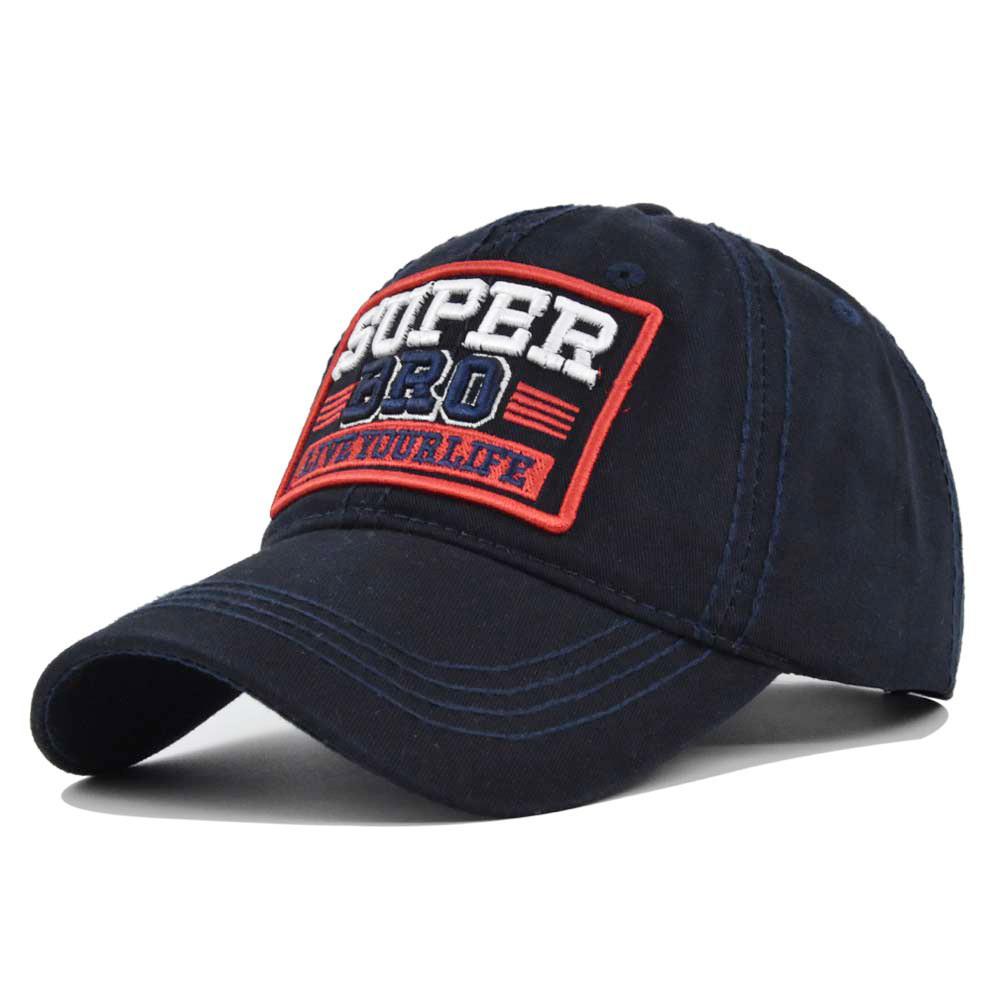 Baseball Super Cap Letter Threedimensional Embroidery Duck Tongue Cap Cotton