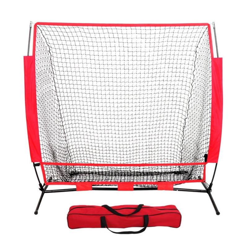 Portable Outdoor Baseball Training Set Baseball Practice Net Hitting & Pitching Softball Practice Net