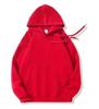 Unisex Solid Color Pure Cotton Hooded Sweatshirt - Autumn/Winter Collection