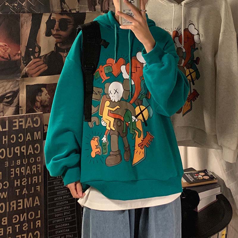 Sudaderas con capucha otoño invierno Tendencia hombre Casual Tops sueltos  Sudaderas con capucha comprar a buen precio — entrega gratuita, reseñas  reales con fotos — Joom