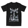 Mayhem Deathcrush Euronymous Dead Varg Men Women's T Shirt Merchandise Funny Tees Round Neck T-Shirt Pure Cotton Unique Clothing