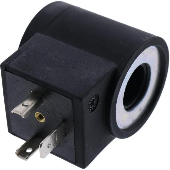 12V DC 1/2” Solenoid Valve Coil 6306012 Compatible with Hydraforce 3 Prong DIN Connector 08 Series
