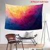 VIKAMA Abstract Gradient Tapestry Living Room Bedroom Office Wall Tapestry Easy Installation Atmosphere Home Decoration