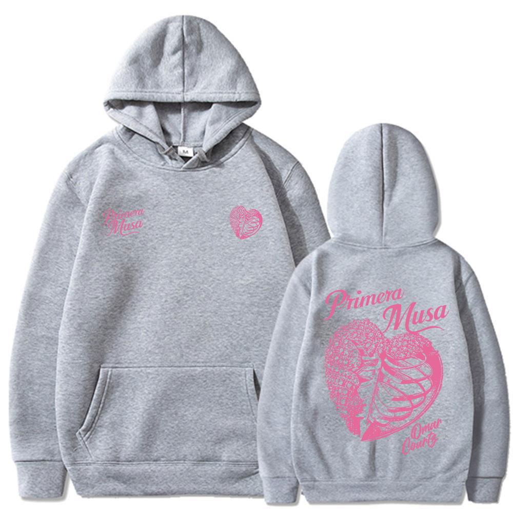 

Omar Courtz Primera Musa Album Tour Merch Hoodies Men s Women Fashion Hooded Sweatshirts Fleece Oversized Pullovers Coat 3XL