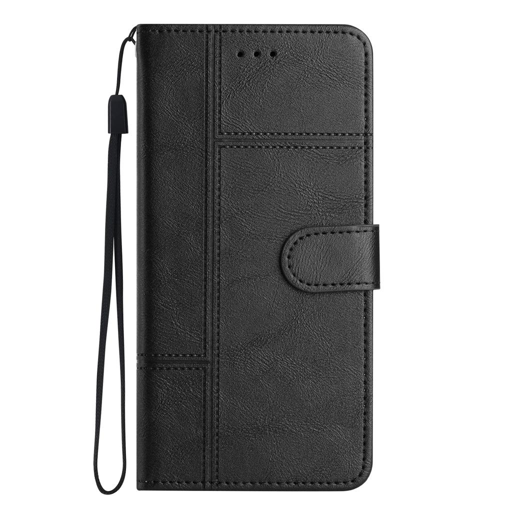 For Samsung Galaxy A56 5G Case Line Imprinted PU Leather Wallet Phone Cover