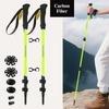 3K Carbon Fiber Trekking Poles,Lightweight Hiking Poles, Hiking Sticks Suitable for Hiking, Trekking, Muddy Terrain, and Snowy Environments