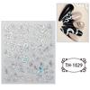 New Year Nail Art Stickers Bronzing Year of the Dragon Chinese Style Mahjong Cartoon Nail Stickers Decoration