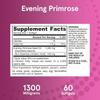 Jarrow Formulas Primrose 1300 Mg 60 Softgels, 60 Tablets, 1 Unit