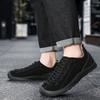 Professional Mens Hiking Shoes Quality Black Orange Lightweight Anti-Slip Outdoor Male Walking Trekking Sneakers Big Size