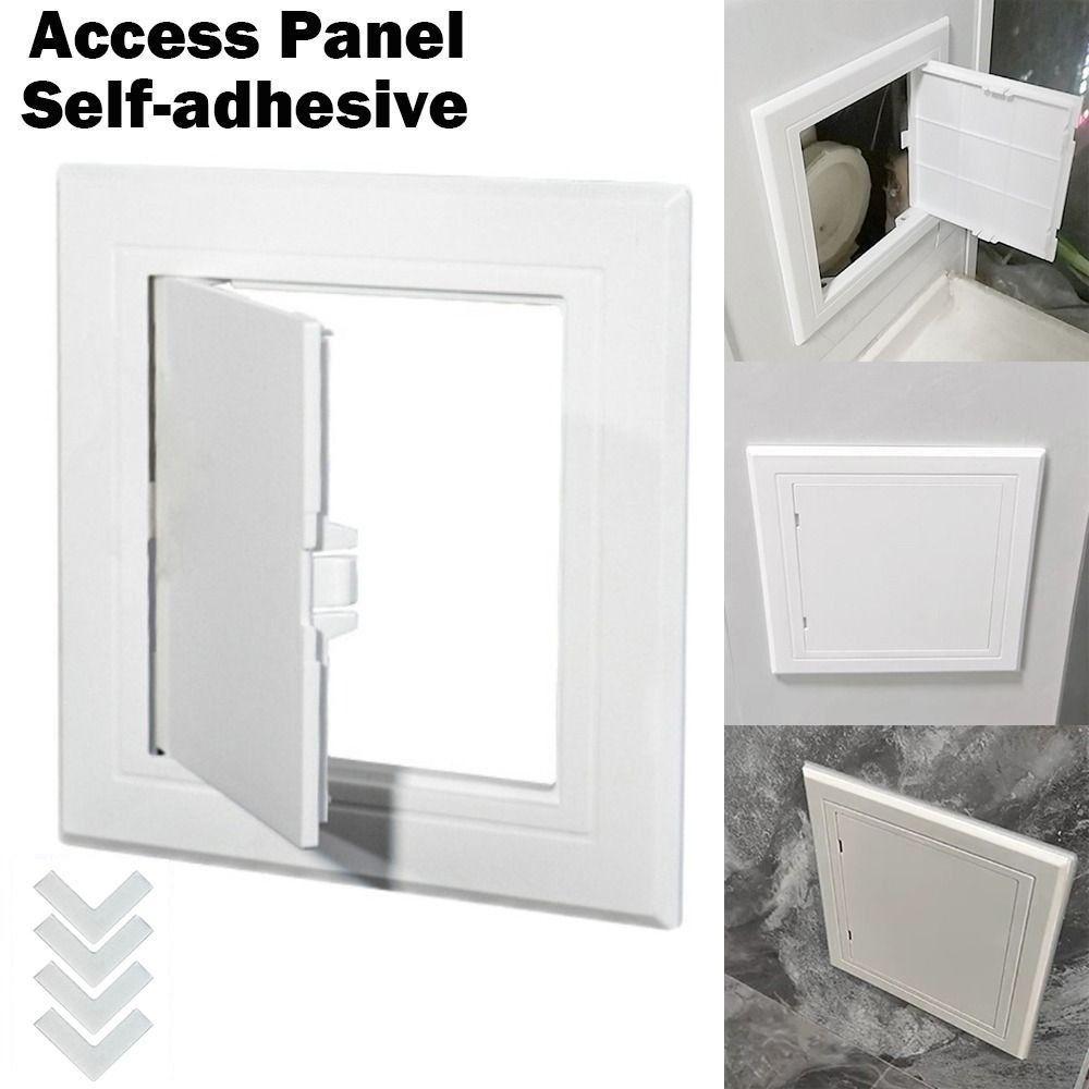 White Access Panel Door Self-adhesive Inspection Hole Mew Access Hatch Cover  Doors Wall Ceiling