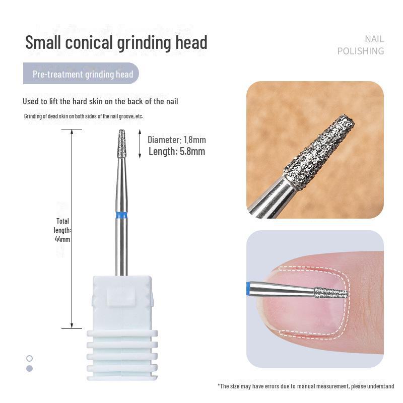 Russian Style Manicure Grinding Tool Set for Dead Skin Removal