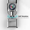 Car Alfa Romeo Logo Keychain Men's Anti Loss Keyring Key Buckle Valve cap For Alfa Romeo 4C 159 Spider Giulia Giulietta 156 Tona wzvc44