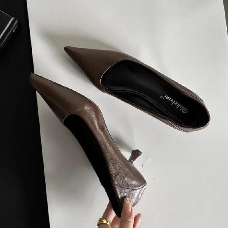 Designer High Heels Spitzschuh Afrikanische Frau Schuh Sexy Pump Neueste Spikes Burgunderrot Klassische Crossdresser Fein Dünn Afrika