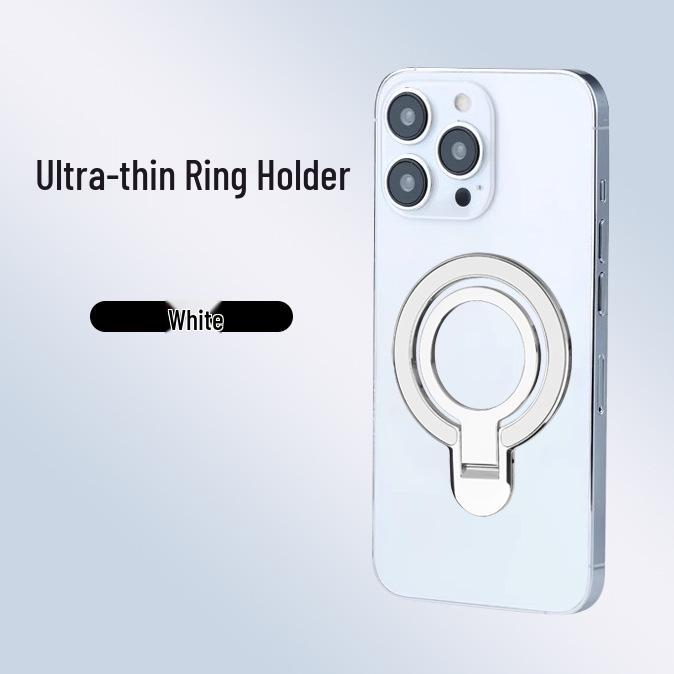 Colorful Magnetic Ring Buckle Car Mount & Desktop Phone Case Accessory