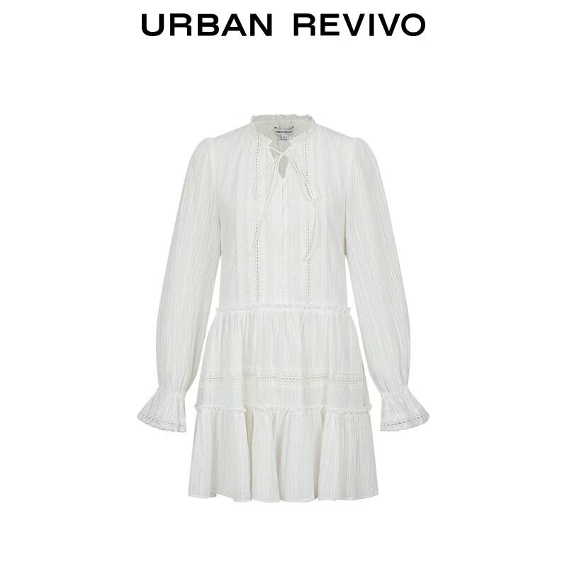 UR Textured Puff Sleeve Mini Dress