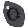 Car Left Side Heated Mirror Glass W/ Backing Plate For Mitsubishi Outlander 14-20