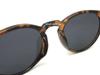 FLAT LENS BOSTON SUNGLASS Lens Boston Tortoiseshell x Smoke [SPEED ADDICT] (Flat Sunglasses)
