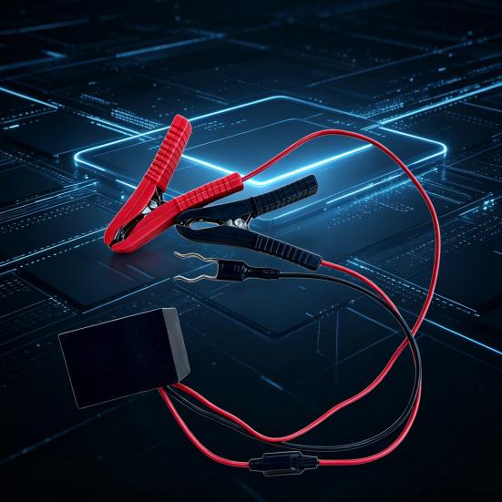 Automotive Battery Leakage Detector, Vehicle Dark Current Tester with Voltage Display, Car Battery Leakage Detection Tool, Battery Drain Tester
