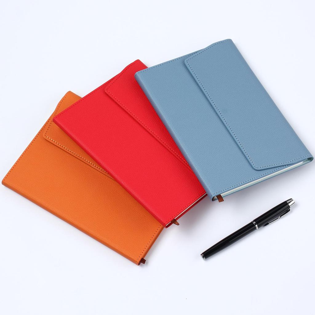 A5 Custom Business Diary Three-Fold Notebook with Logo Printing