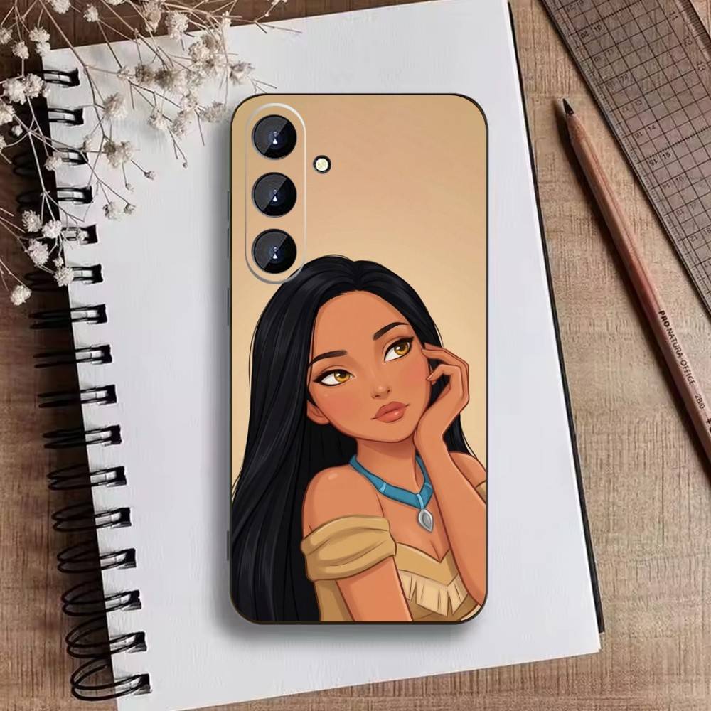 P-Rapunzel Princess Phone Case For Samsung Galaxy A73,A72,A71,A70,A52,A51 Others Soft Black Cover
