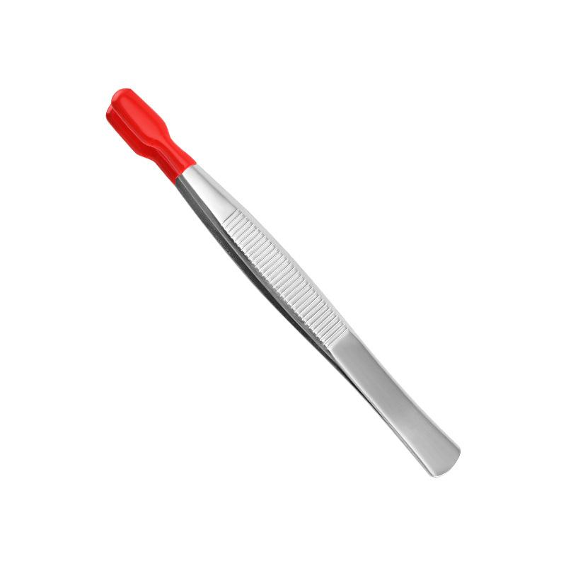 Curved Eyebrow Tweezers Super Hard Beauty Tweezers Stainless Steel Tweezers Pointed For Pet Grooming Eyebrow Trimming Eyelash