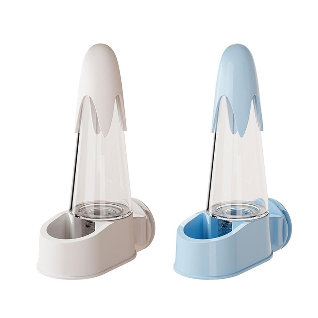 Clear Plastic Bird Water Feeder Automatic Water Bottle for Cockatiel and Lovebird Easy To Clean Maintain for Small Pet